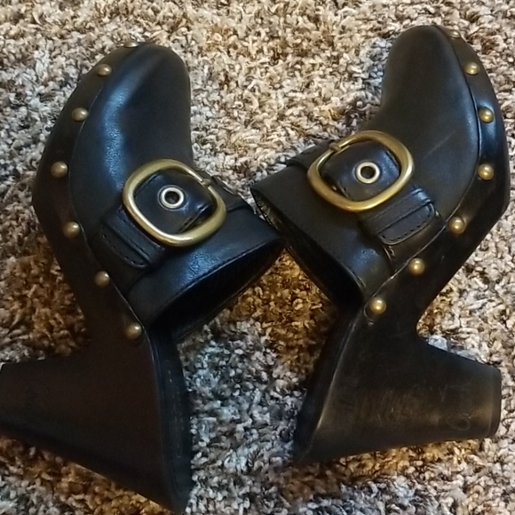 Coach Ileen buckle studded clogs - Picture 6 of 7